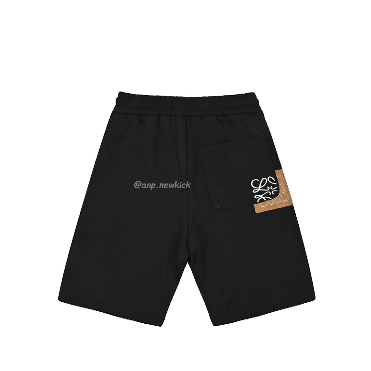 Loewe Pocket Patchwork Patch Logo Embroidered Shorts (7) - newkick.cc